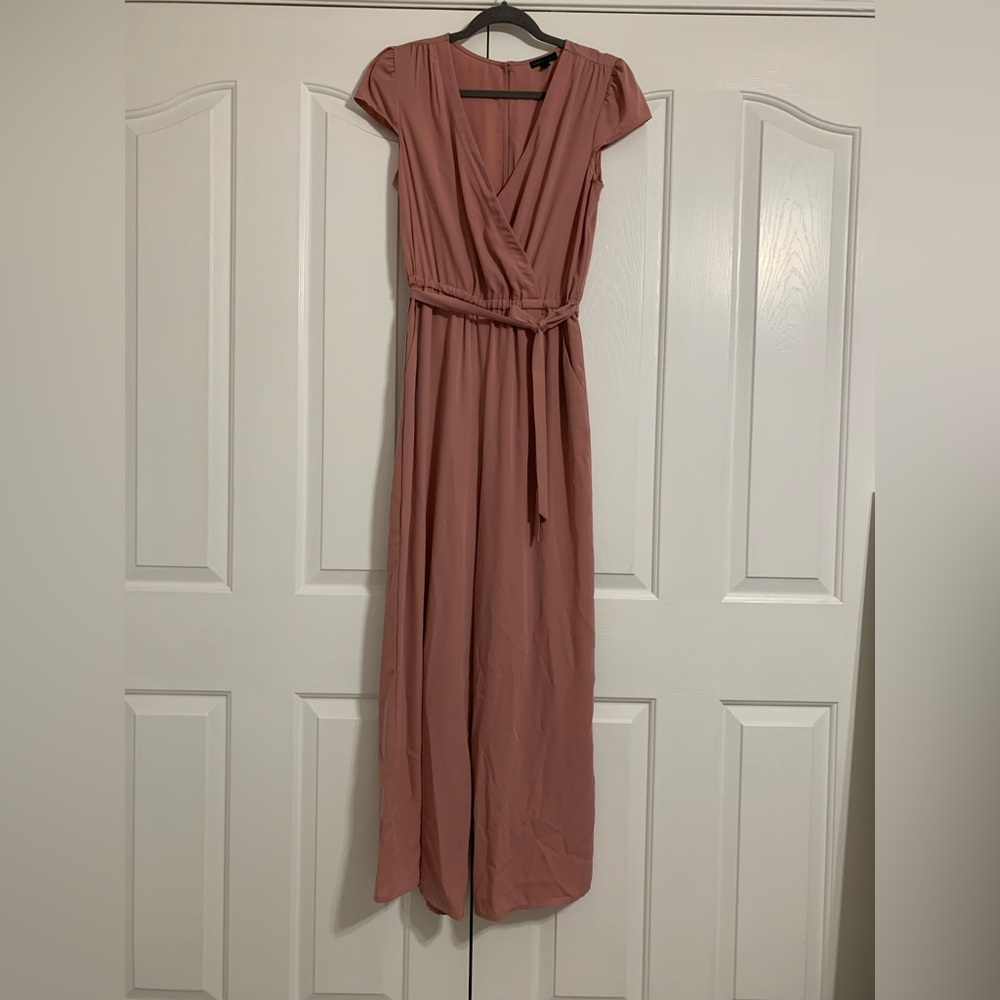 Light pink jumpsuit